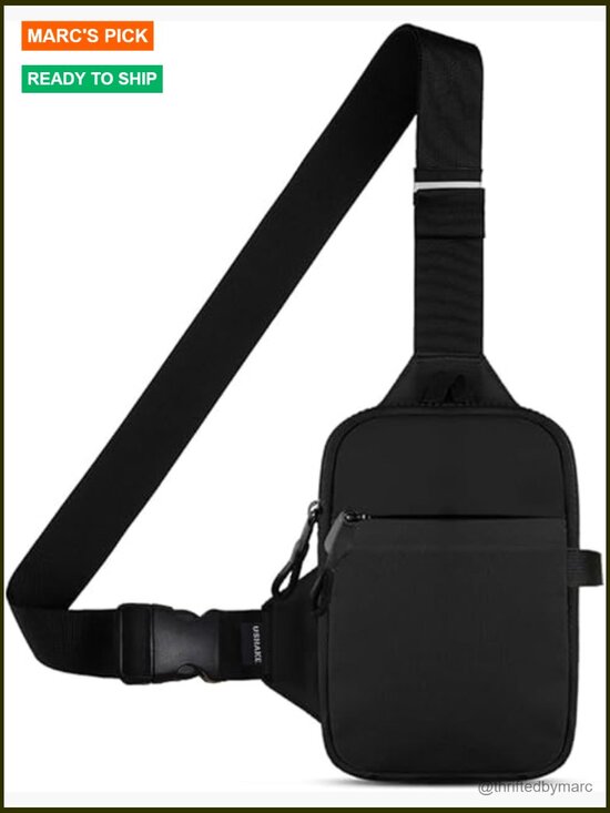 Handbags - Mini Sling Crossbody Bag Nylon Adjustable Strap Travel Hiking Phone